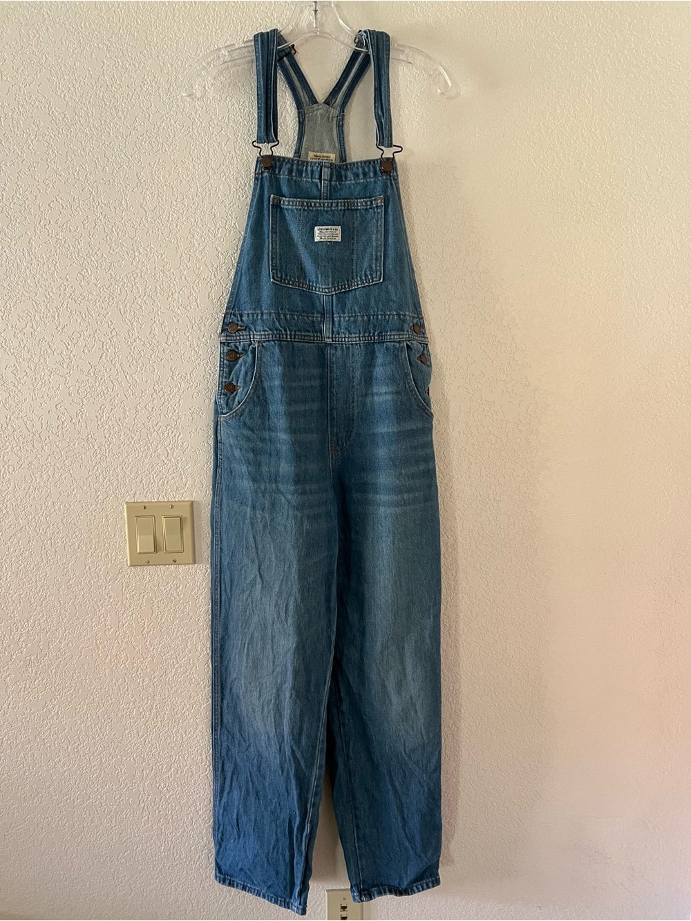 Levi’s Classic Blue Denim Overalls Vintage